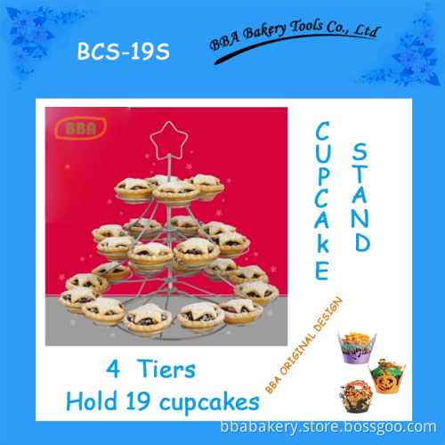 BBA Acrylic Wedding Cupcake Stand (BCS-19S)